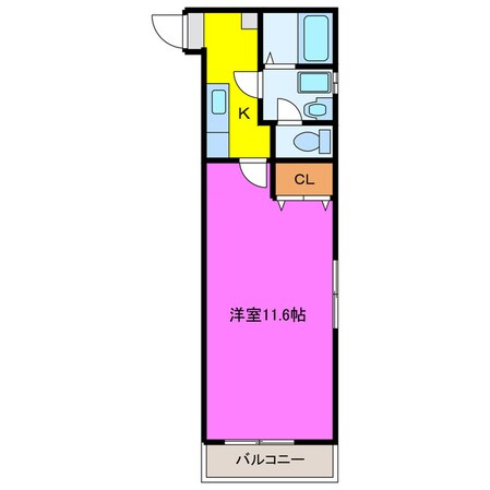 クレフラスト磐田竜洋の物件間取画像